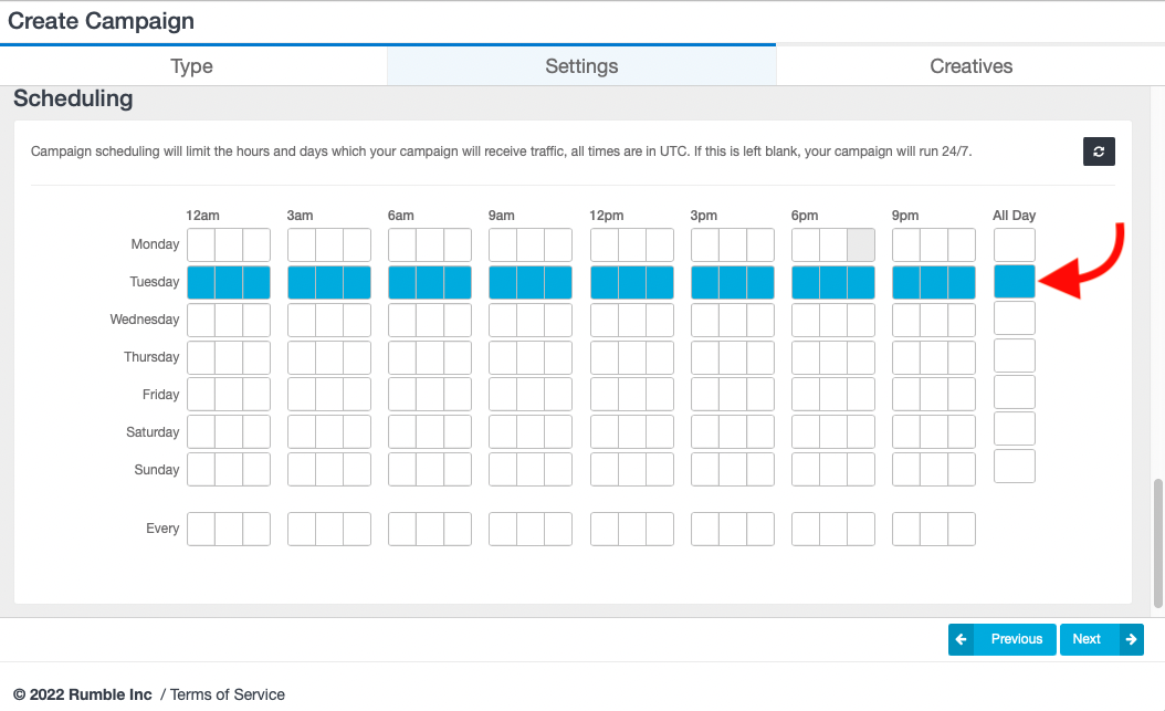 Scheduling All Day